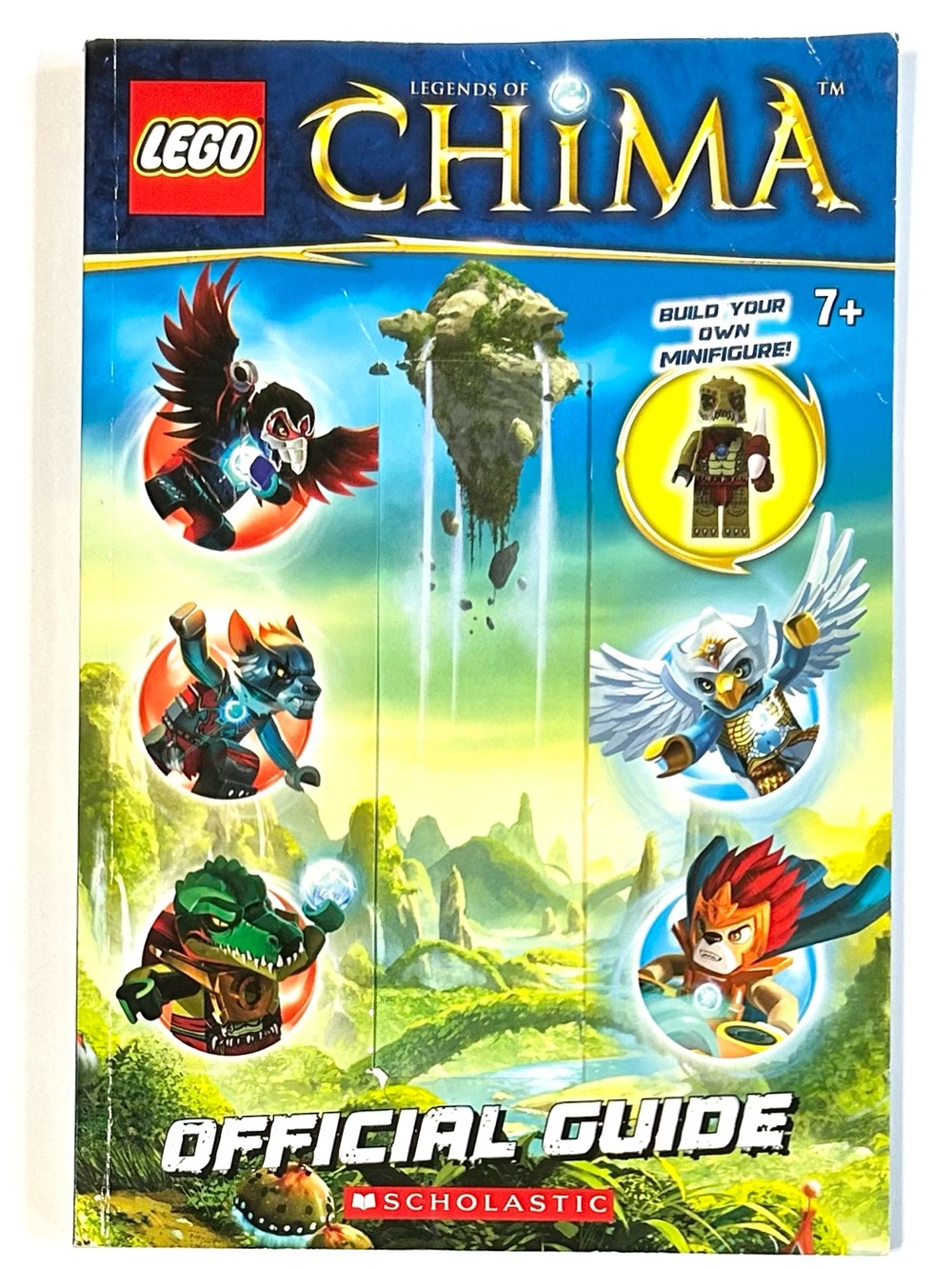 4/$20 Lego Chima Official Guide Softcover Book 2013 Bonus Poster